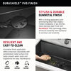 32” Undermount 16 Gauge Workstation Kitchen Sink Single with WorkFlow™ Ledge and Accessories